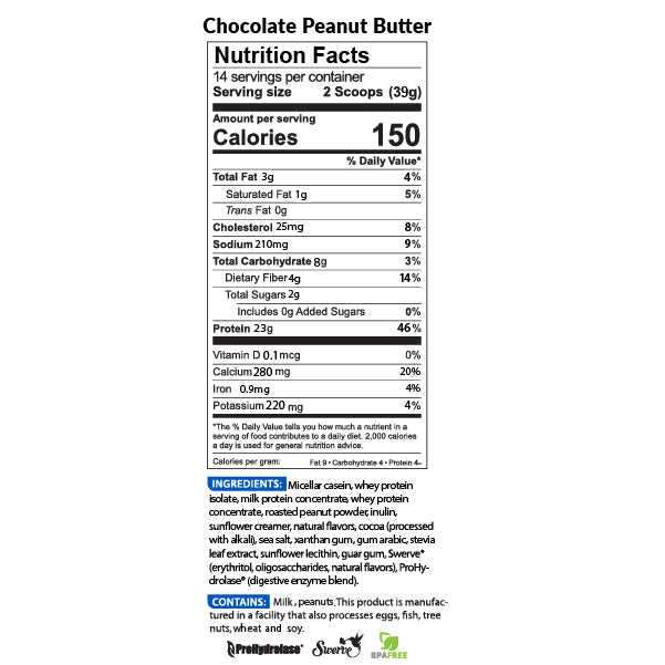BioTRUST Low Carb Chocolate Peanut Butter Nutrition Facts||aria-describedby="text-alternative-lc-chocpb-suppfacts"