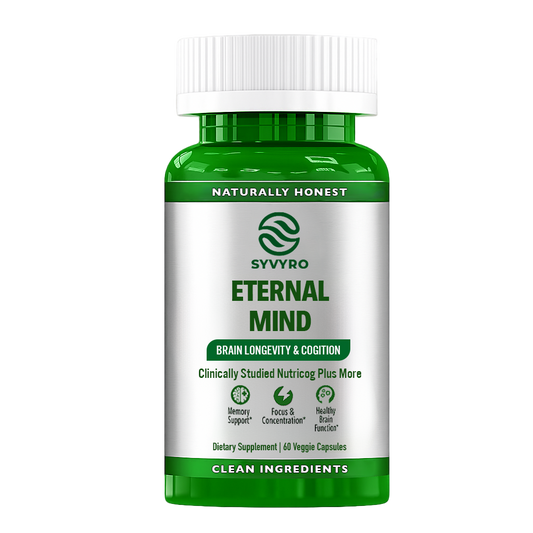 SYVYRO ETERNAL MIND® BRAIN HEALTH SUPPLEMENT FOR LONGEVITY AND COGNITION