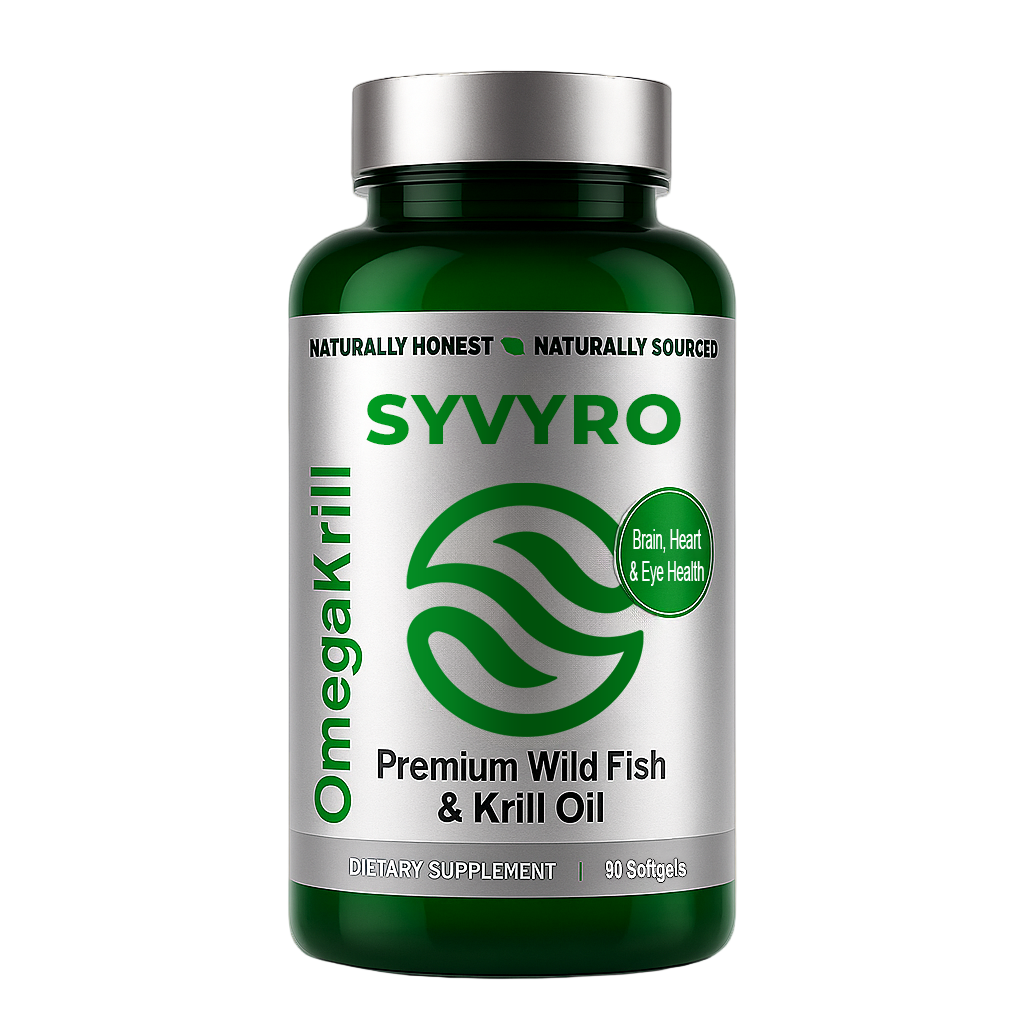 SYVYRO OMEGAKRILL™ — PURE & POTENT OMEGA-3 SUPPLEMENT