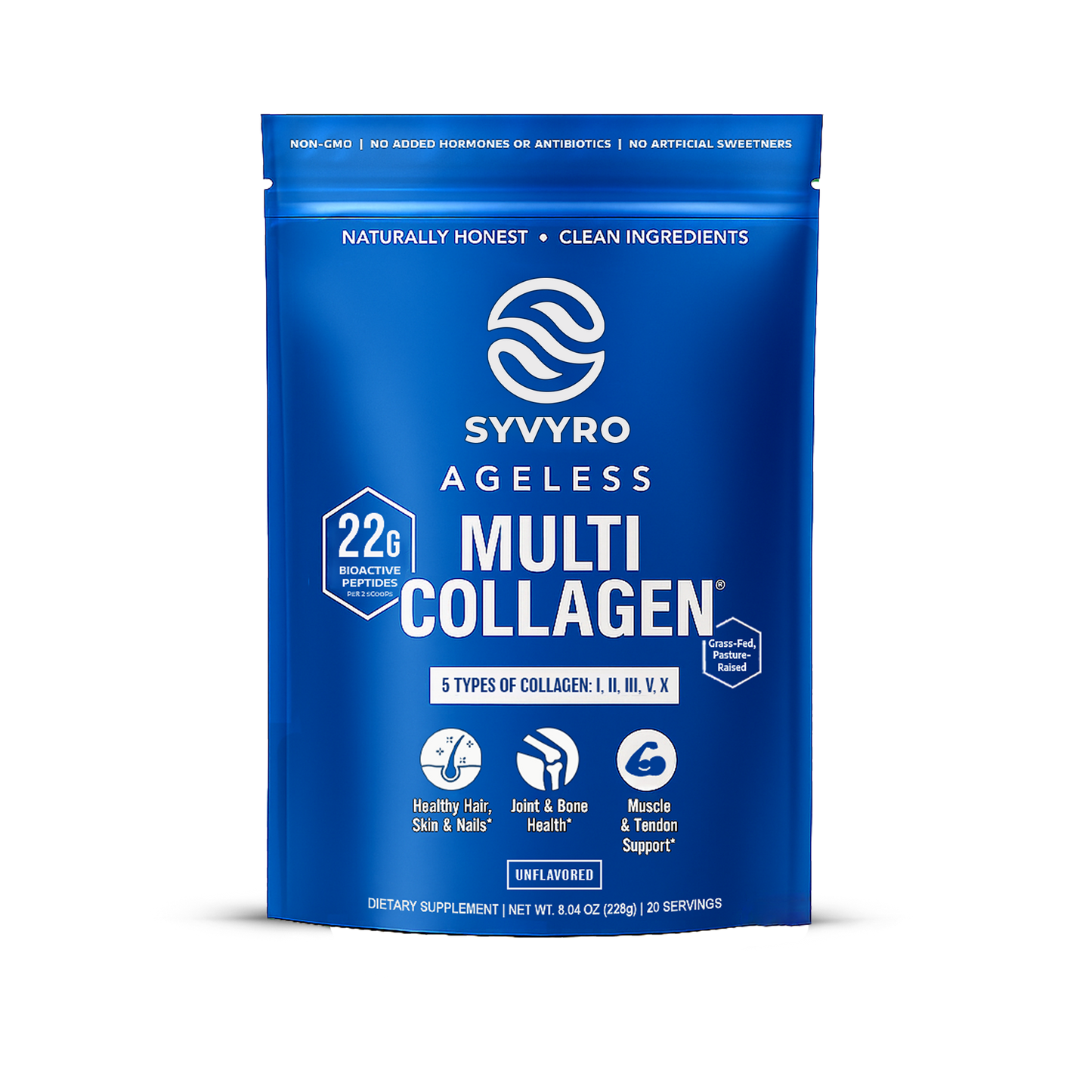 SYVYRO AGELESS MULTI-COLLAGEN® PROTEIN POWDER