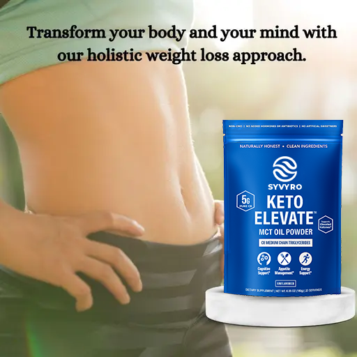 SYVYRO KETO ELEVATE™ C8 MCT OIL POWDER (3 Delicious Flavors)