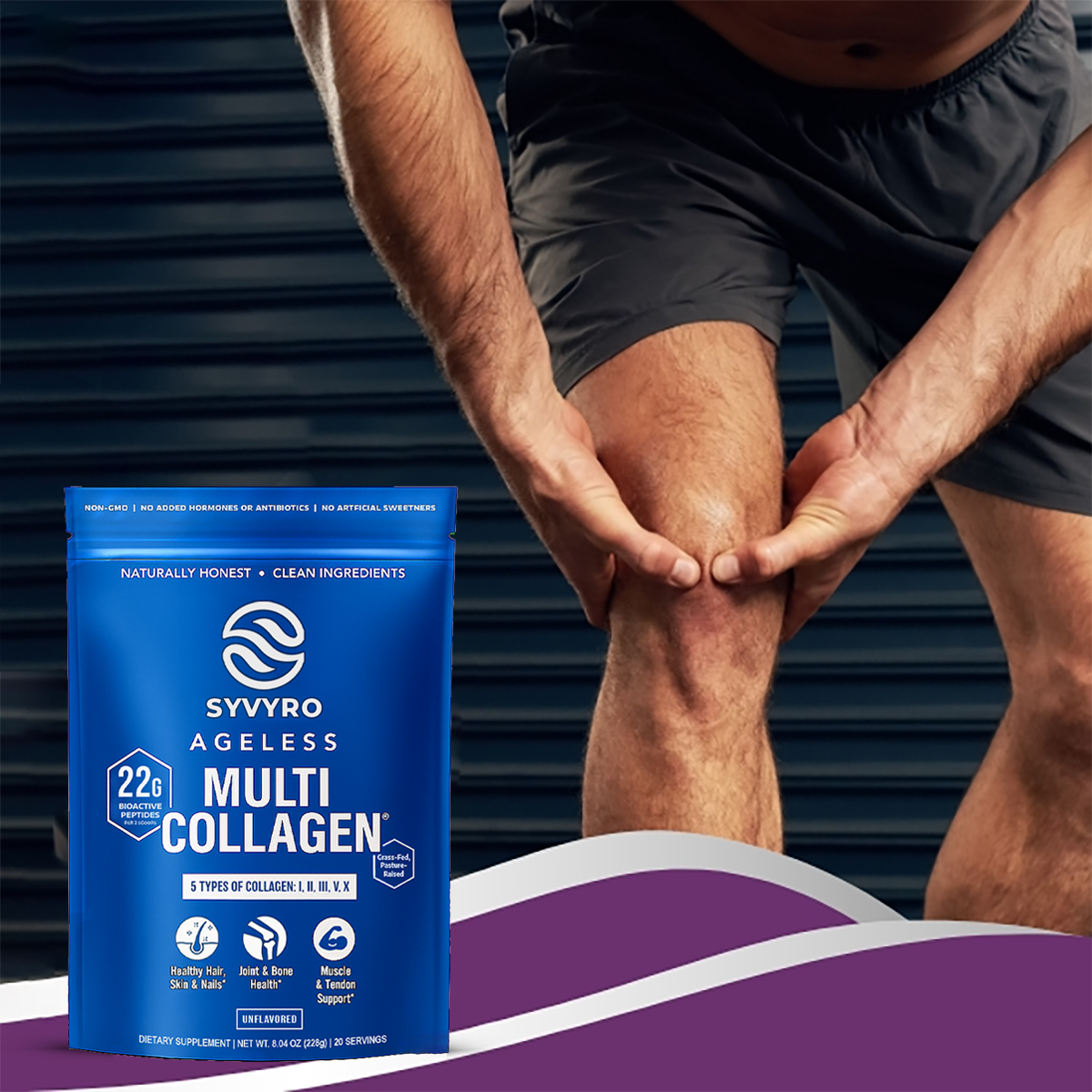 SYVYRO AGELESS MULTI-COLLAGEN® PROTEIN POWDER