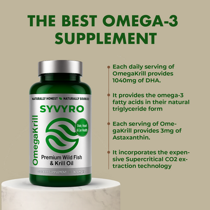 SYVYRO OMEGAKRILL™ — PURE & POTENT OMEGA-3 SUPPLEMENT