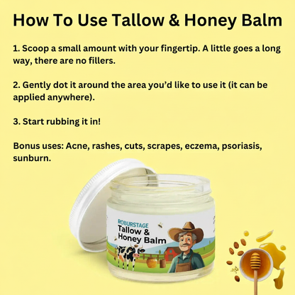 Roburstage Tallow & Honey Skin Balm